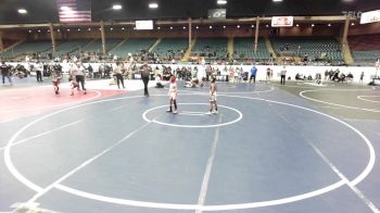 54 lbs Quarterfinal - Ashe Padilla, Wolfpack Wrestling Academy vs Jonah Pena, NM Beast