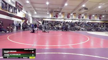 157 lbs Champ. Round 1 - Elijah Brown, Patriot vs Mario Alvaradejo, Hillcrest