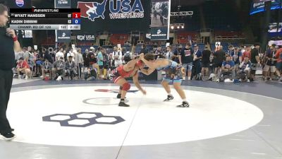 215 lbs Champ. Rd Of 128 - Wyatt Hanssen, Utah vs Kadin Dibbini, Kansas