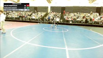 116 lbs Consolation - Chloe Hempstead, N/A vs Marlowe Donato, Elite NJ
