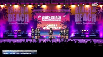Quest Athletics - Generals [2026 L3 Junior - D2 - Small Day 2] 2026 ACDA Reach the Beach All Star Grand Nationals - DII