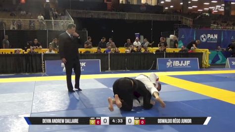 Oswaldo Rêgo Junior vs Devin Andrew Dallaire 2025 Pan Jiu Jitsu IBJJF Championship