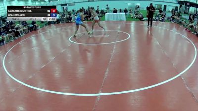 110 lbs Adalyne Montiel, Washington vs Leah Willen, Ohio