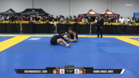 Samuel Miguel James vs Enzo Marasciulo L. Silva 2026 Pan IBJJF Jiu-Jitsu No-Gi Championship