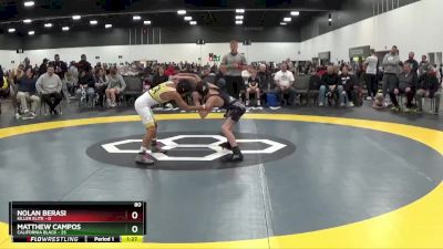 80 lbs Round 1 (6 Team) - Matthew Campos, California Black vs Nolan Berasi, Killer Elite