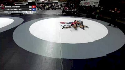 65 kg Cons. Round 4 - Sarkis Avetisyan, El Camino Real Charter High School Wrestling vs Jonathan Woods, Scotsmen Wrestling Club