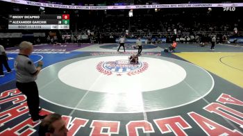 I-118 lbs Champ. Round 1 - Alexander Garchik, James Madison vs Brody DiCaprio, Christian Brothers Academy