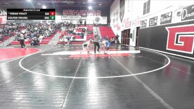 120 lbs Quarterfinal - Teran Tracy, Raft River vs Colton Volkel, Hansen