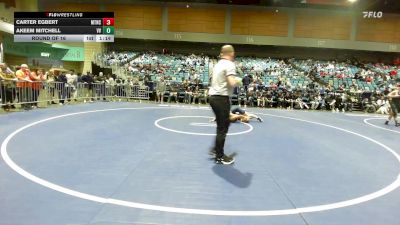 190 lbs Round Of 16 - Carter Egbert, Mountain Crest vs Akeem Mitchell, Volcano Vista