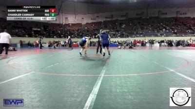 175 lbs Consi Of 16 #1 - Danni Whitten, Bartlesville JH vs Chandler Cannady, Pryor Tigers Wrestling