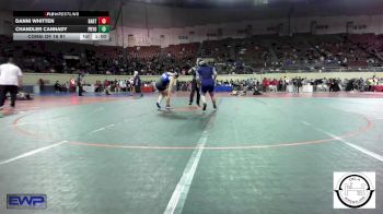 175 lbs Consi Of 16 #1 - Danni Whitten, Bartlesville JH vs Chandler Cannady, Pryor Tigers Wrestling
