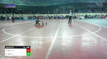 110 lbs Round Of 16 - Hayliee Roy, Comanche Indians vs Abby Tabor, Sand Springs HS