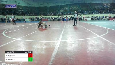 110 lbs Round Of 16 - Hayliee Roy, Comanche Indians vs Abby Tabor, Sand Springs HS