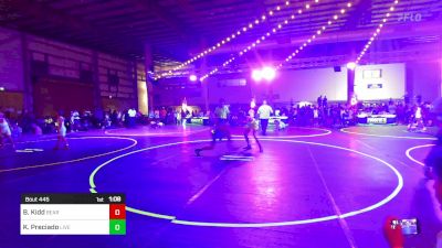116 lbs Semifinal - Bobby Kidd, Bear Cave WC vs Kash Preciado, Live Training