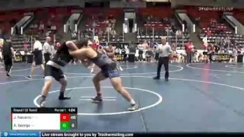 220 lbs Round 1 (6 Team) - Jacob Navarro, Mi Pitbulls vs Austin George, Impact WC