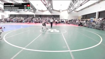 51-T lbs Round Of 32 - Hudson Hose, All I See Is Gold Academy vs Harrison Brignole, Grit Grizzlies Wrestling Academy