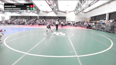 51-T lbs Round Of 32 - Hudson Hose, All I See Is Gold Academy vs Harrison Brignole, Grit Grizzlies Wrestling Academy