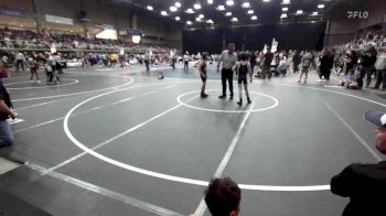 81 lbs Quarterfinal - Abel Rosenbrock, Canon City vs Wyatt Secrest, Bear Cave