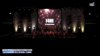 NJ Premier All Stars - F4ME [2025 L4 Junior - Flex Day 1] 2025 Champion Cheer and Dance Grand Nationals