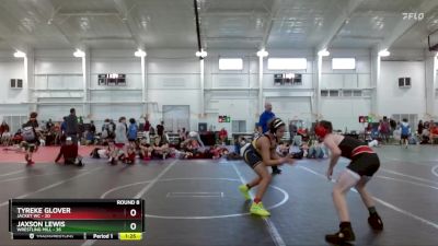 130 lbs Round 8 (10 Team) - Jaxson Lewis, Wrestling Mill vs Tyreke Glover, Jacket WC