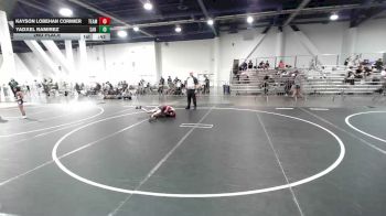 86 lbs 2nd Place - Kayson Lobehan Cormier, Team Aggression vs Yadxel Ramirez, San Diego Move