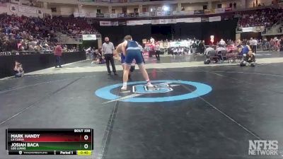 5A 285 lbs Cons. Semi - Mark Handy, La Cueva vs Josiah Baca, Los Lunas