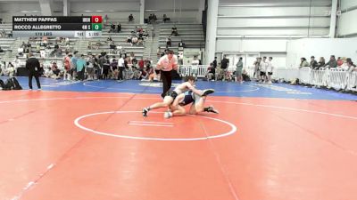 170 lbs Rr Rnd 3 - Matthew Pappas, Iron Faith Gold - HSB vs Rocco Allegretto, 4M Strength - HSB