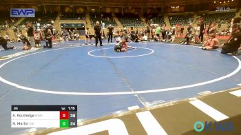 90 lbs Final - Aleks Routledge, Edmond North Huskies vs Nolan Martin, The Leftovers