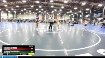 130 lbs Rd# 2 10:30am Friday - Tommy Rowlands, Gotcha vs Holden Jacobs, Scorpions