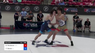 57 kg Final - Alexander Penzkover, LaCrosse Area Wrestlers vs Thomas Banas, Illinois