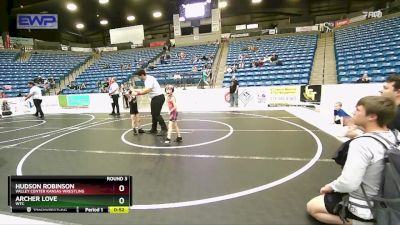 55 lbs Round 3 - Archer Love, WTC vs Hudson Robinson, Valley Center Kansas Wrestling