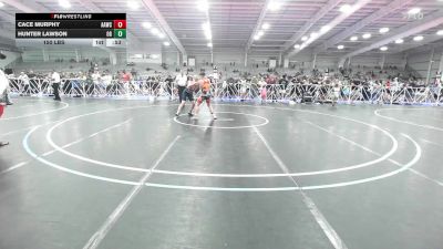 150 lbs Rr Rnd 2 - Cace Murphy, All-American Wrestling Club Red vs Hunter Lawson, Ohio Gold
