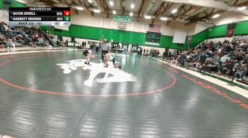 120 lbs Cons. Round 3 - Garrett Redden, Mountain View vs Jacob Jewell, Worland
