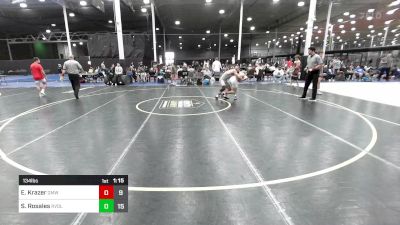 134 lbs Rr Rnd 5 - Ethan Krazer, Gold Medal WC vs Samuel Rosales, Revival Black