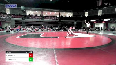 135 lbs Final - Ava Frye, Nixa High School vs Lynn Horn, Blanchard High School Girls