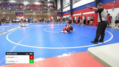 113 lbs Quarterfinal - Sam Wright, Bixby Boys vs Seattle Ljndsey, Jenks High School