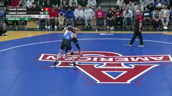 184 lbs Final - Caleb Campos, American vs James Conway, Franklin & Marshall