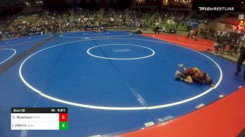 43 lbs Quarterfinal - Channing Bowman, No Team vs Isaac Hierro, Grindhouse Wrestling
