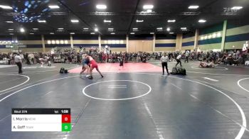 190 lbs Round Of 16 - Ian Morris, McMinnville HS vs Asa Goff, Team Thunder