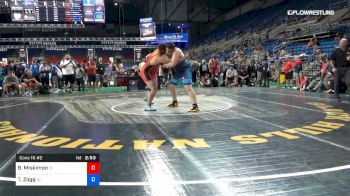 285 lbs Cons 16 #2 - Brody Miskimon, Indiana vs Thor Zogg, Alabama