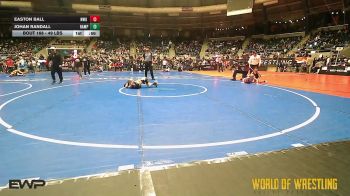 49 lbs Semifinal - Easton Ball, NWo Wrestling Club vs Johan Randall, Rampage