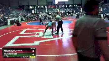 1 lbs Champ. Round 1 - Crawford Lee, Trion vs Dreshun Patterson, Montgomery County