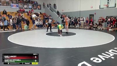 138 lbs Champ. Round 1 - Daryun Mitchell, Memphis Central vs Kael Lancey, Grissom