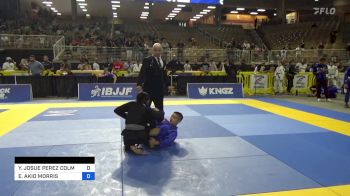 YOHALBERT JOSUE PEREZ COLMENARES vs EVAN AKIO MORRIS 2024 Pan Kids Jiu-Jitsu IBJJF Championship
