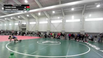 100 lbs Champ. Round 1 - Alayna Eagar, Mountain Ridge vs Kennadie Murphy, Clearfield