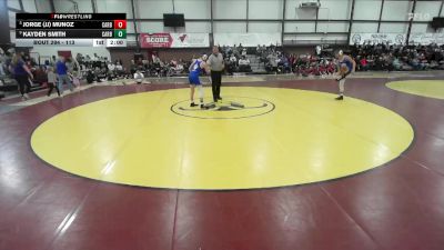 113 lbs 7th Place Match - Kayden Smith, Carbon vs Jorge (JJ) Munoz, Carbon