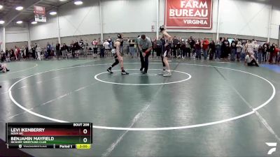 106 lbs Champ. Round 1 - Benjamin Mayfield, Hickory Wrestling Club vs Levi Ikenberry, Nova WC