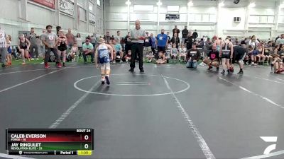 92 lbs Round 6 (8 Team) - Jay Ringulet, Revolution Elite vs Caleb Everson, Forge