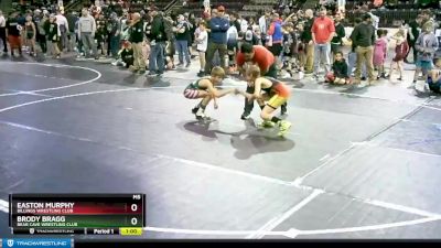 82 lbs Quarterfinal - Brody Bragg, Bear Cave Wrestling Club vs Easton Murphy, Billings Wrestling Club