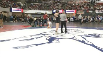 G - 155 lbs Quarterfinal - Marley Olsen, Hamilton (Girls) vs Macy Tate, Baker (Girls)